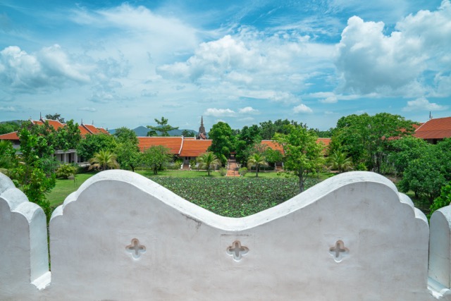 Architectural detail at Sriwilai Sukhothai