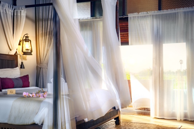 Guest room interior at Sriwilai Sukhothai